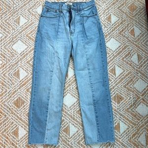 Abercrombie Ultra High Rise Ankle Straight Jeans